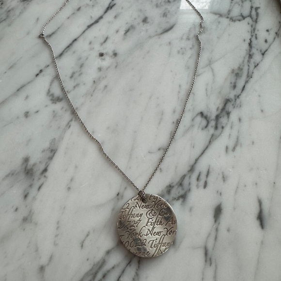 Tiffany & Co 727 Fifth Ave Pendant Necklace - Picture 3 of 4